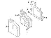 Audi Drive Motor Inverter Bracket - Genuine Audi 4KE907349