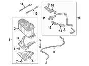 Audi Evaporative Emissions System Lines - Genuine Audi 4M0201995T
