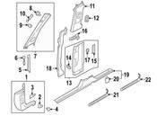 Audi Door Sill Plate - Genuine Audi 4M0853369D1JO