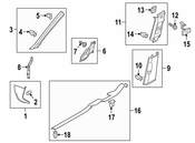 Volkswagen Door Sill Plate - Genuine VW 5GM853369KDAT