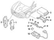 Audi Drive Motor Battery Pack Charger - Genuine Audi 5QE915684BC