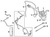 Audi Evaporative Emissions System Lines - Genuine Audi 80A201991L