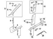 Audi Door Sill Plate - Genuine Audi 83A8539064PK