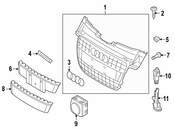 Audi Grille Emblem - Genuine Audi 8K0853736A2ZZ
