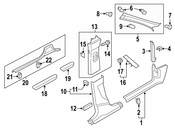 Audi Door Sill Plate - Genuine Audi 8U08533759B9