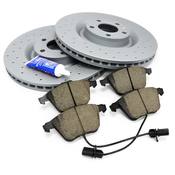 Audi Brake Kit - Zimmermann 8E0615301TKT