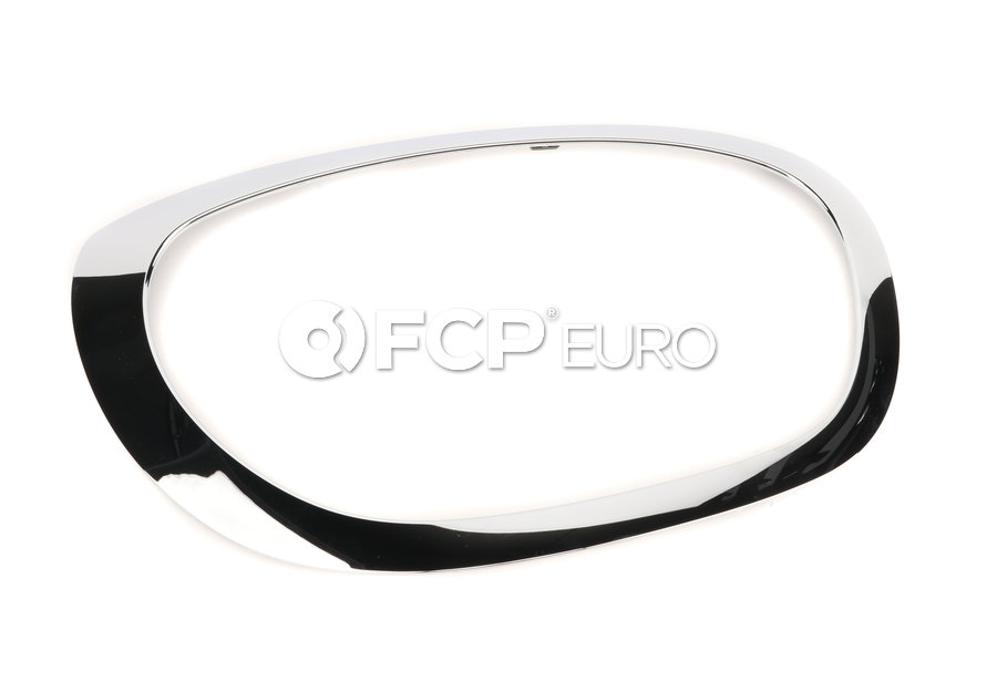 2X Headlight Bezels For Mini Countryman 2017-2021 - Chrome Trim Covers 51137388118