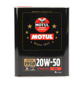 20W50 Classic Performance Engine Oil (2 Liters) - Motul 110621