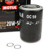 Porsche Engine Oil Change Kit (20W-50) - Motul 110622KT1
