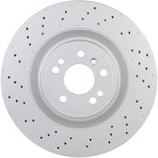 Mercedes-Benz Disc Brake Rotor - Bosch QuietCast 36011594