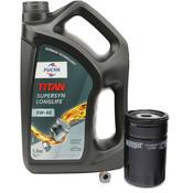 VW Oil Change Kit (5W40) - FUCHS KIT-00418