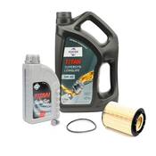 VW Oil Change Kit (5W40) - FUCHS KIT-00400