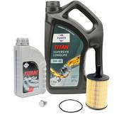 VW Oil Change Kit (5W40) - FUCHS  KIT-00404