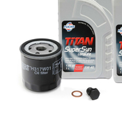 VW Oil Change Kit (5W40) - FUCHS KIT-00433