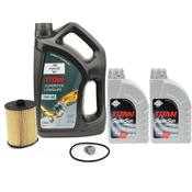 VW Oil Change Kit (5W40) - FUCHS KIT-01052