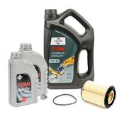 VW Oil Change Kit (5W40) - FUCHS KIT-00479