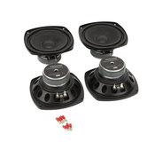 BMW Rear Deck Subwoofer Replacement Kit (4 Speakers) E38 7 Series - Bavsound BSD.SW.E38R.ALL-KIT