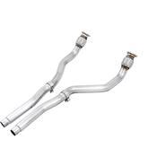 Audi Non-Resonated Downpipes - AWE 3220-11012