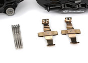 BMW X-Style Brake Disc Caliper Set (Black) - Brembo Xtra FALD32