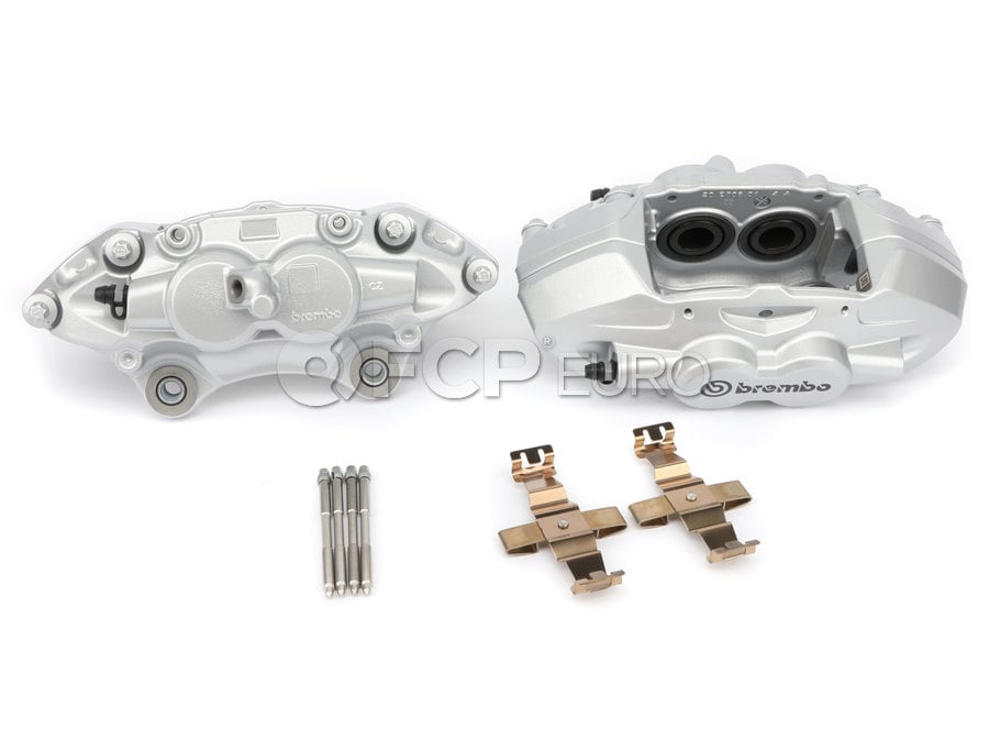 BMW X-Style Brake Disc Caliper Set (Silver) - Brembo Xtra FALE32 | FCP Euro