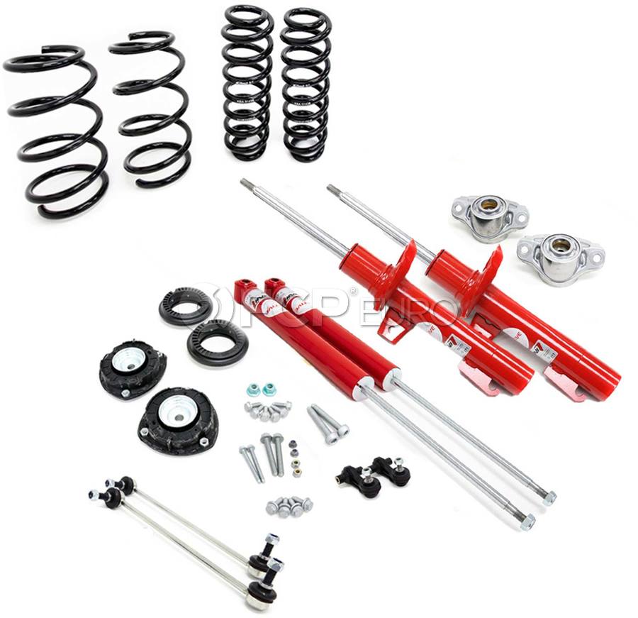 走行500km VW KONIショックF/Rセット VW Shock And Strut Assembly Kit - Koni Special Active KIT-00954
