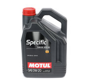 0W20 Synthetic Engine Oil (5 Liter) - Motul 107384