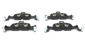 Audi Disc Brake Pad Set - Textar 2240201