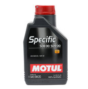 0W20 Synthetic Engine Oil (1 Liter) - Motul 107385
