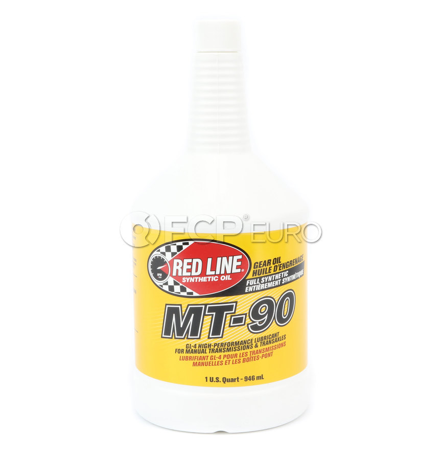 75W90 MT-90 GL-4 Gear Oil (1 Quart) - Red Line 50304 | FCP Euro