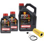 Audi Engine Oil Change Kit -Motul 109776KT74