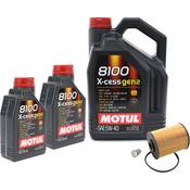 VW Oil Change Kit (5W40) - Motul KIT-109776KT54