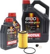 Audi Engine Oil Change Kit - Motul 109776KT29