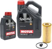 Audi Engine Oil Change Kit - Motul 107384KT2