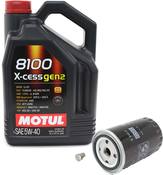 VW Oil Change Kit 5W40 - Motul 109776KT32