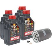VW Oil Change Kit 5W40 - Motul 109774KT