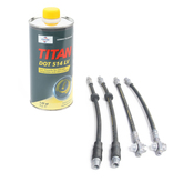 Audi Brake Hose Kit - Corteco 538628