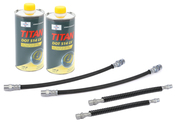 Porsche Brake Hydraulic Hose Kit - ATE 90135563203KT