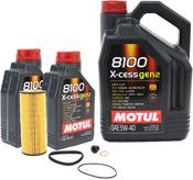 Audi Engine Oil Change Kit - Motul 109776KT28