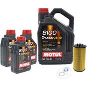 VW Oil Change Kit 5W40 - Motul 109776KT60