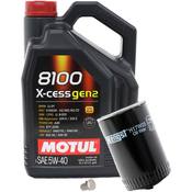 VW Oil Change Kit (5W40) - Motul 109776KT46