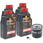 VW Oil Change Kit 5W40 - Motul 109776KT41