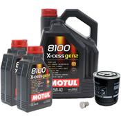 Audi Engine Oil Change Kit - Motul 109776KT4