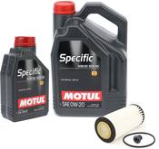 Audi Engine Oil Change Kit -Motul 107384KT3