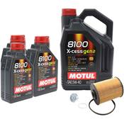 Audi Engine Oil Change Kit -Motul 109776KT65