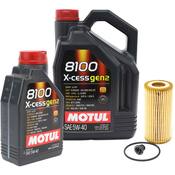 Audi Engine Oil Change Kit -Motul 109776KT75