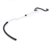 Mercedes Engine Coolant Hose Reservoir To Connector - Genuine Mercedes 2128301096