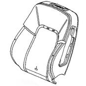 Saab Seat Back Cushion - Genuine Saab 12777544