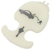 Saab Deck Lid Release Lever - Genuine Saab 12798514