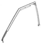 Saab Door Window Seal - Genuine Saab 20997928
