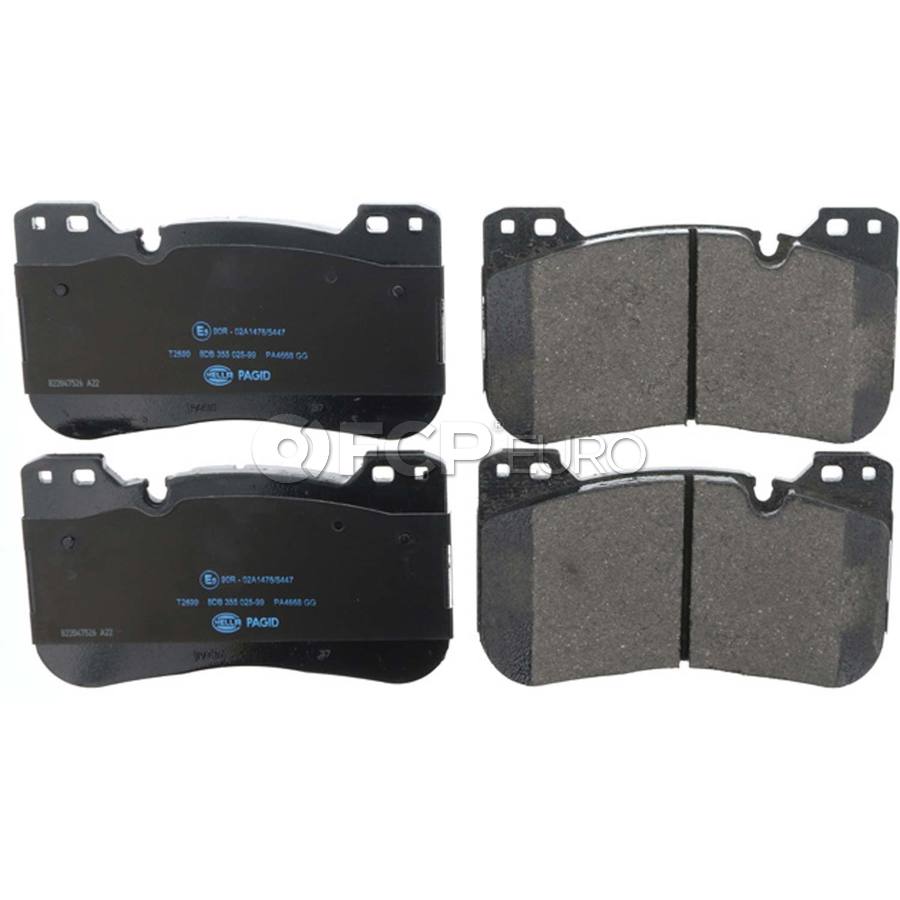 BMW Disc Brake Pad Set - Hella 355025991 | FCP Euro